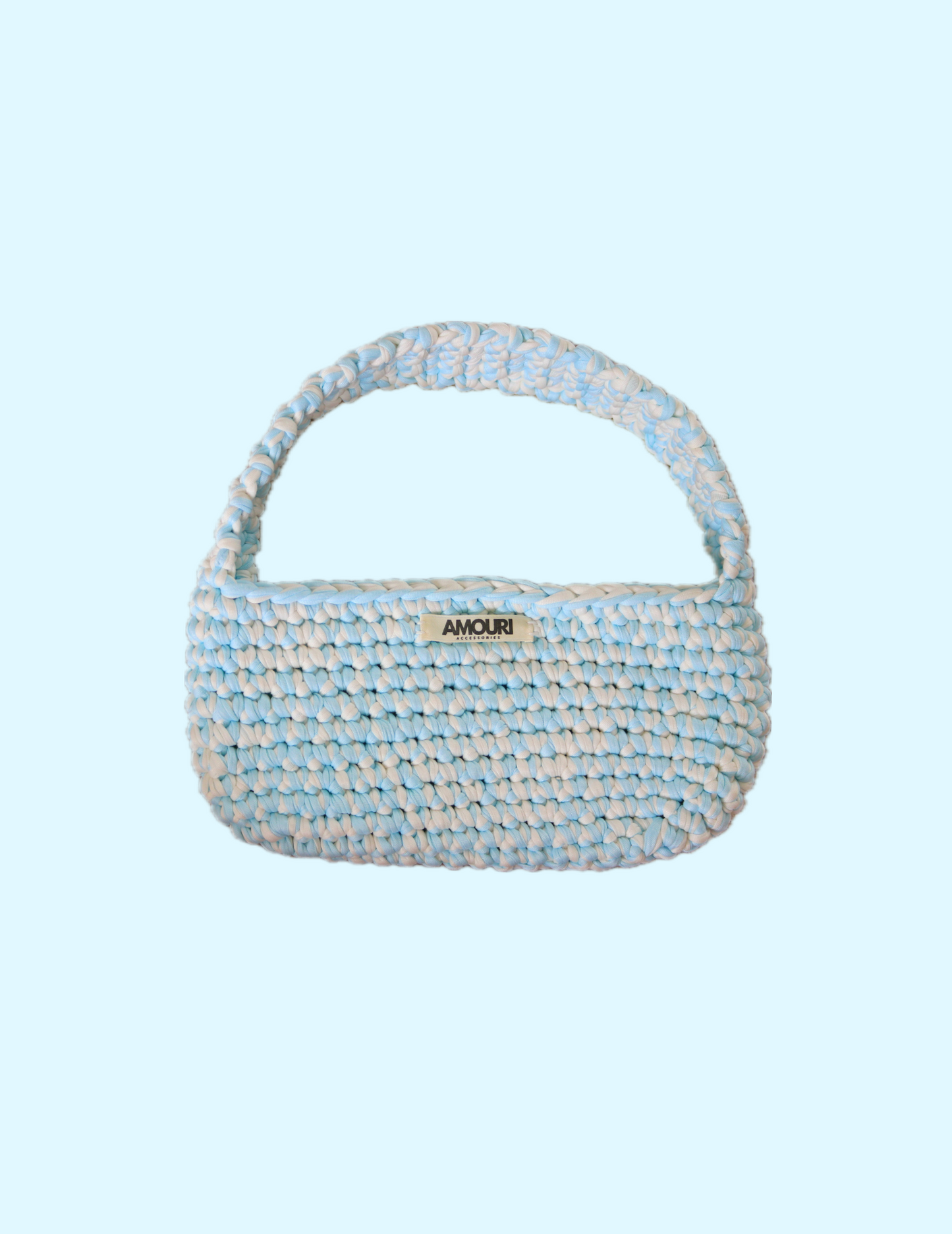 Shoulder bag in Berry Blue