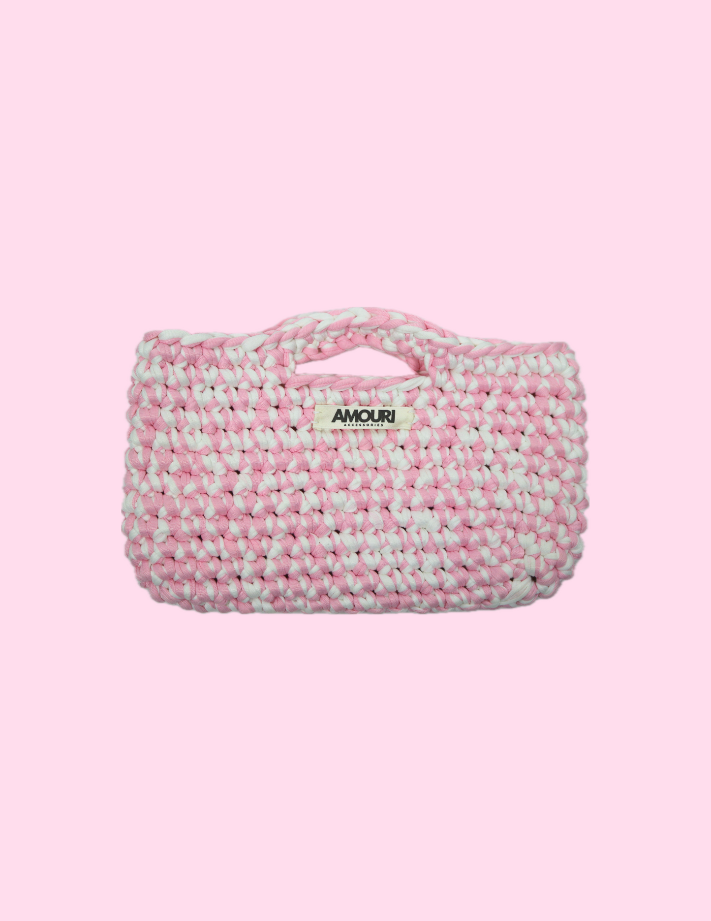 Mini tote in Bubblegum Pink