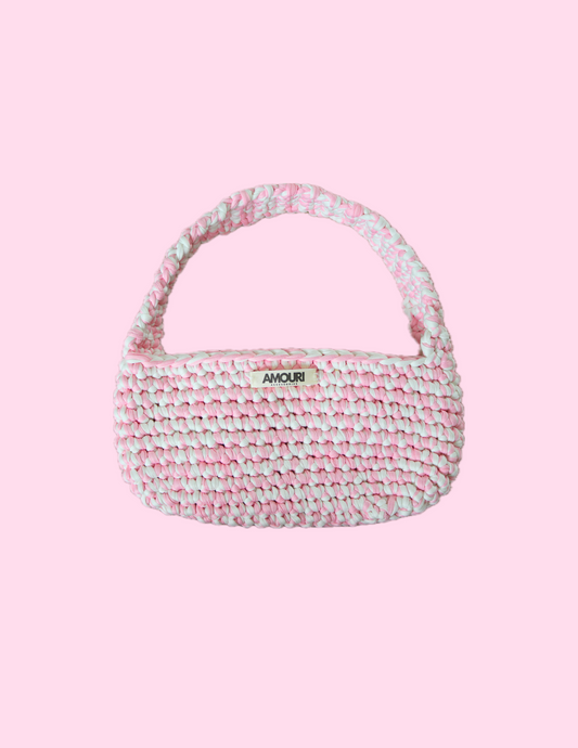 Shoulder bag in Bubblegum Pink